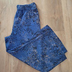 Madison Grey New York wide leg elastic band boho pants size M